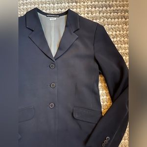 Ovation Kids’ Show Coat Tech Mesh - Navy - 16R
